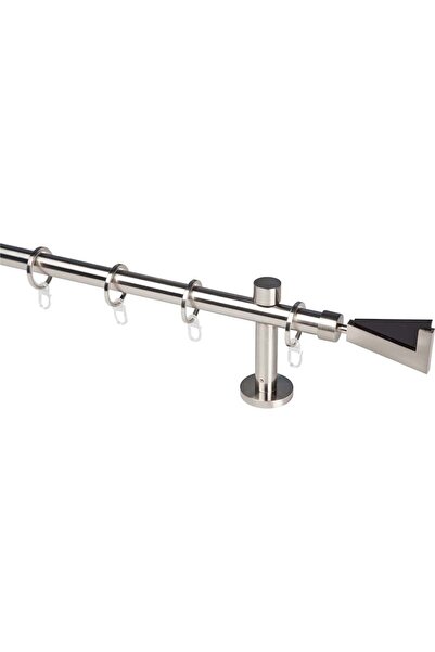 KLEIDECO Galerie metal 20 mm SWITZERLAND simpla, otel-inox, 300 cm, capete DAVOS