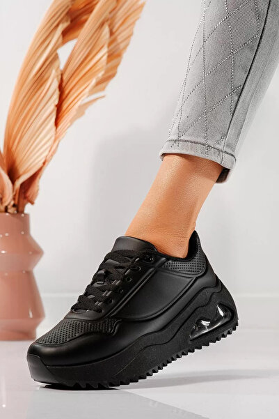 Zaira Women's black sneakers made of eco- Leather Audrey #24555 - 40