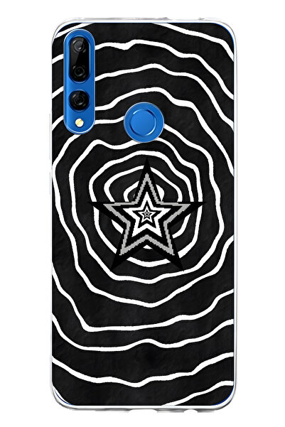 FLAMENKO حافظة هاتف شفافة متوافقة مع هاتف هواوي Y9 برايم 2019 باللونين الأسود...