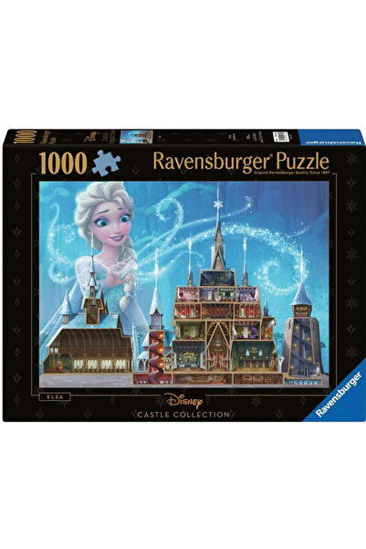 RAVENSBURGER Puzzle Castelele Disney: Elsa (1000 piese)