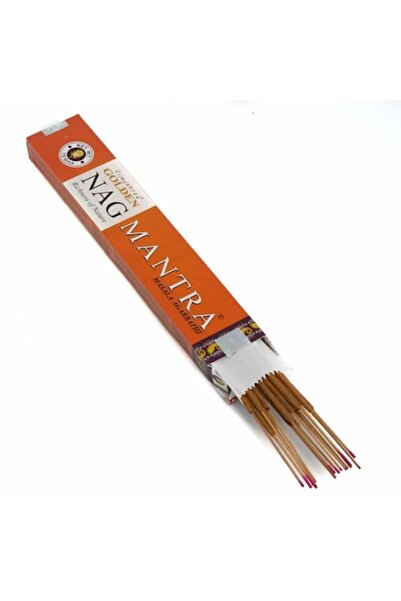 Golden Bețe de tămâie Nag Mantra, 15 buc, 21 cm,