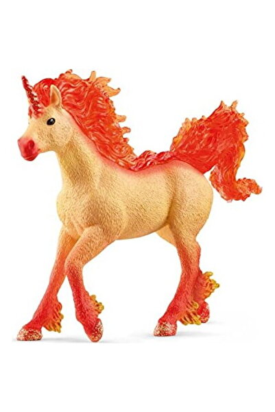 SCHLEICH Bayala Elementa armăsar unicorn de foc, figurină de jucărie
