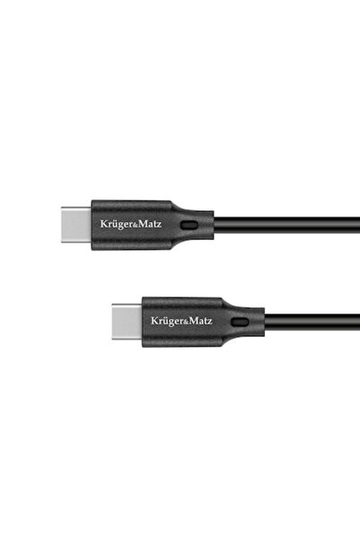 Kruger&Matz Καλώδιο USB Type C σε USB Type C 100 W 1 μ.