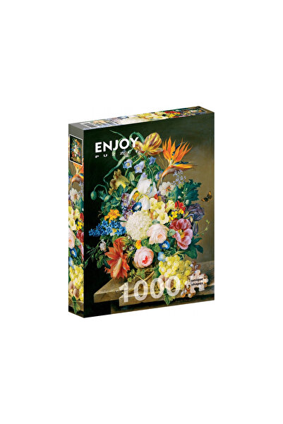 Enjoy Puzzle Puzzle 1000 piese Enjoy – Franz Xaver Petter: Piesă de floare