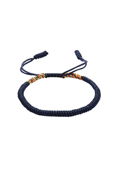 EFAYN.RO Bracelet, classic lucky knot braiding model, adjustable size, blue, ...