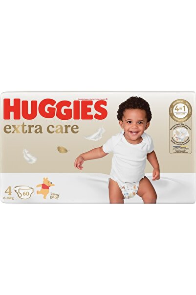 Huggies Extra Care Mega nr 4, 8-16 kg, 60 pcs