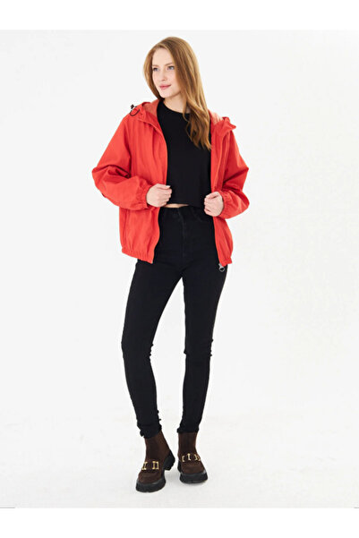 PIQUE Women's Hooded Lined Raincoat