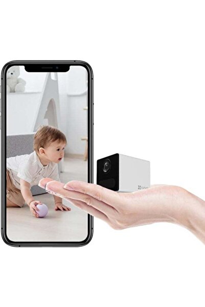 EZVIZ CB2 Indoor Wi-Fi Smart Battery Camera – 1080p HD, IR Night Vision 16ft,...