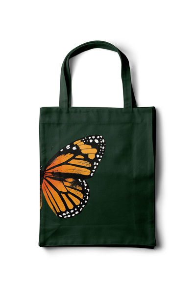 INKD Gabardine Bez Bag – Butterfly Design - 35X40