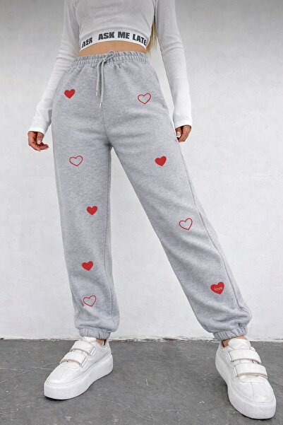 Le Vion Γυναικεία φόρμα με ελαστικό τελείωμα στα με τύπωμα Παντελόνι jogger π...