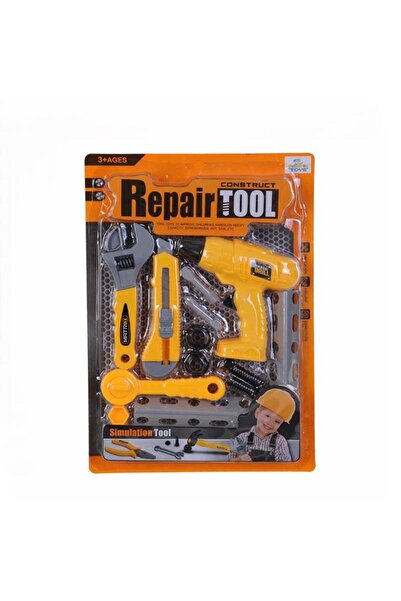 hak-iş oyuncak Kartela Matkaplı Tamir Seti