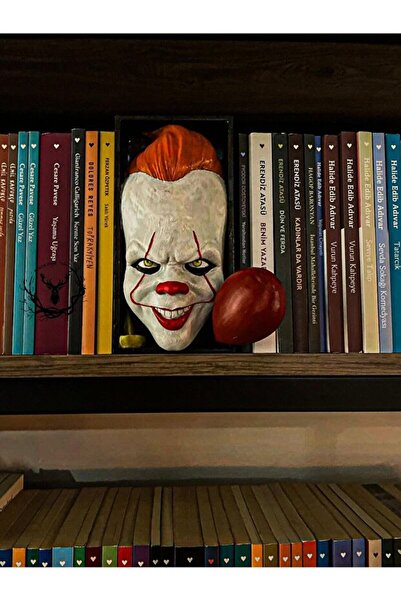 hayatvesanat It / Pennywise / Bookshelf Figure / Book Holder