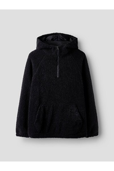 Limited by Name It Fleece mit halbem Reißverschluss Sherpa
