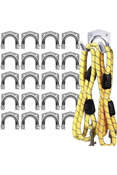 zola Metal tool hook set, 20 pieces, 6.5 x 7 x 5.5 cm