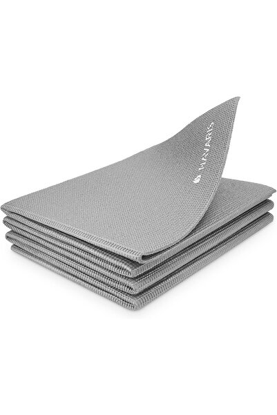 Navaris Saltea de yoga pliabilă, 4 mm pentru pilates, antrenament, sală de sp...