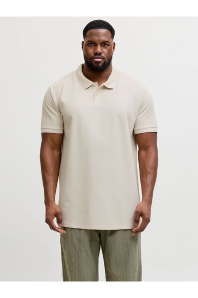 Jack & Jones Plus Poloshirt Plus Size Logo Poloshirt