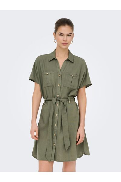 ONLY Hemdblusenkleid ONLGOA Kurzes Kleid