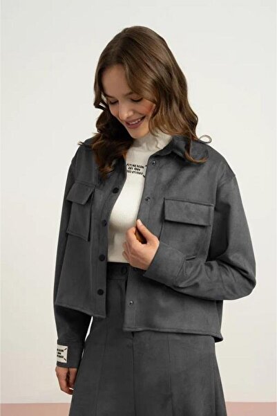 LOCO LOCO 7840 МОМИЧЕШКА РИЗА ОТ ЗАМША