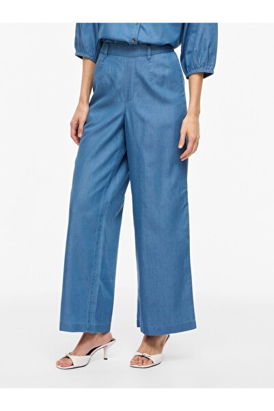 VILA Wide Leg Hose VINORI High Waist