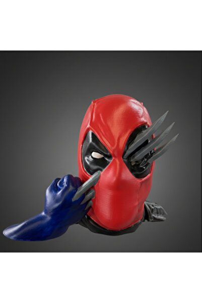 Nomi 3D Studio Deadpool Figür