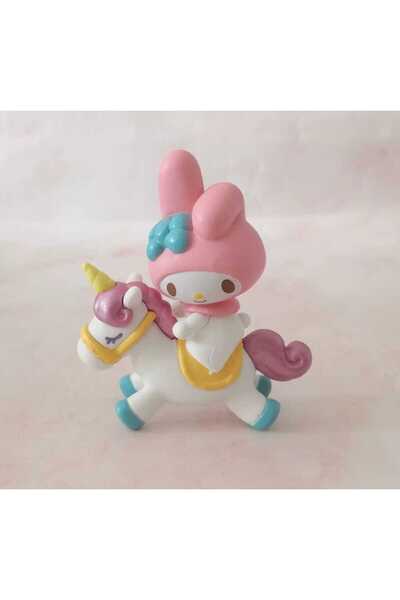 Bakmakistersen Kuromi Mini Anime Oyuncak PVC Masa Süsü Sevimli Karakter Hediy...