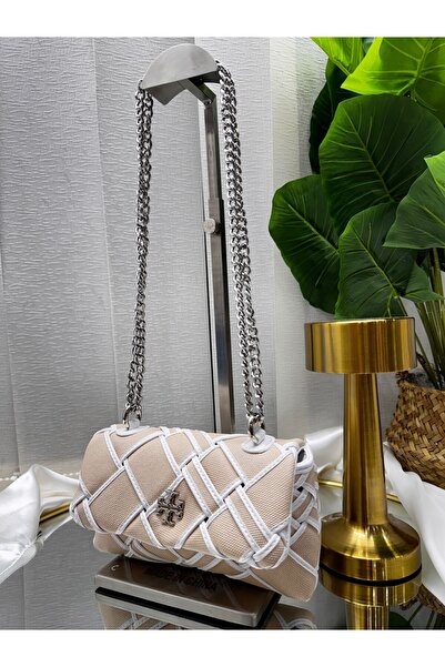 GENERAL A stylish women's Shoulder Bag with a distinctive mesh design that co...