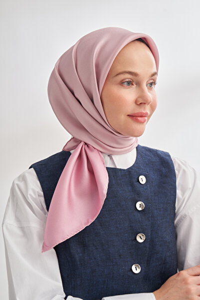 ARMANDA Premium İpek Serisi - Çift Taraflı %100 Twill İpek Eşarp - İki Renk K...