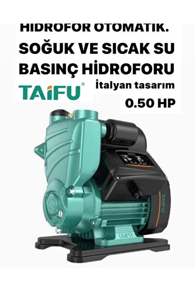 Taifu TW 370 Preferikal Mini Hidrofor 370W 220V – Daire İçi Basınç Artırıcı P...