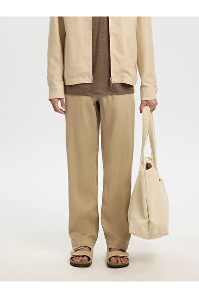 SELECTED Leinenhose 196 Straight Fit