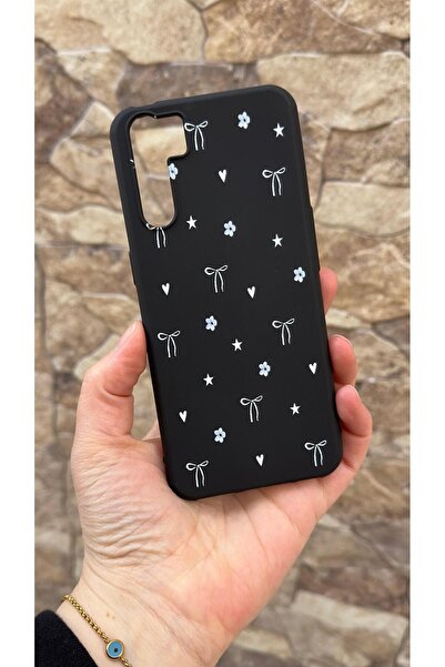 Vip Case حافظة مطاطية كلاسيكية متوافقة مع هاتف اوبو A91 ميني فيونك منقوش سيلي...