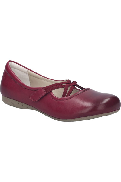 Josef Seibel Fiona 39 | Balerina für Damen | Rot Fiona 39, boabe