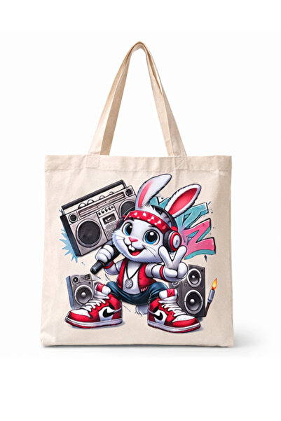 OEM Tote Bag – Urban Hip-Hop Bunny Bag