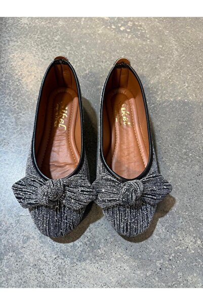 PLN SHOES Comfortable Sole Women's Black Suede Daily Ballerina Buckle Adjusta...