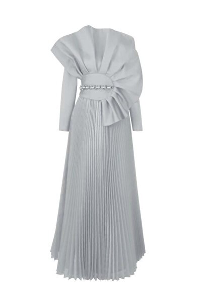 SENNA VIOLANDA DRESS Gümüş