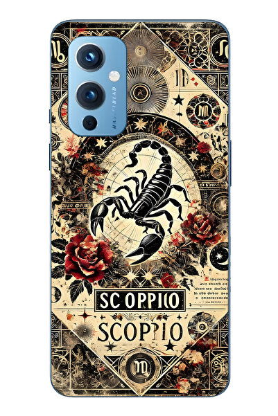 FLAMENKO حافظة هاتف شفافة متوافقة مع One Plus 9 A كريب Sign منقوش