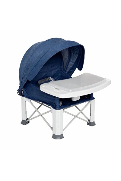 Baby&Me Tenteli Picnic Yükselticili Mama Sandalyesi Bebek Kamp Sandalyesi