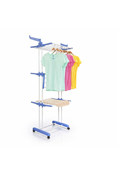 No branded Clothes Rack with 3 Shelves