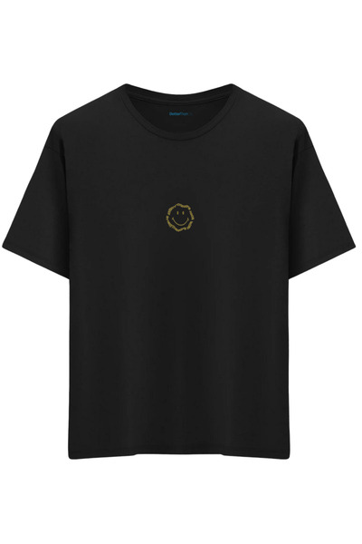 BetterThanCo Μπλουζάκι Nice με τύπωμα Crew Neck oversized