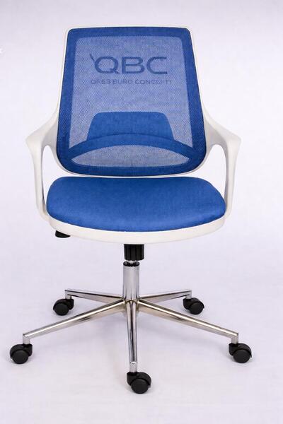QBC ofis büro conc. Porto krom Metal Ayaklı Çalışma Sandalyesi Ofis Sekreter ...