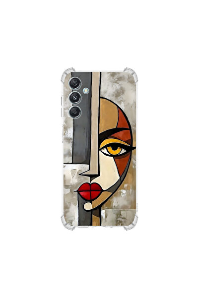 PrintiFy حافظة حماية للزوايا متوافقة مع هاتف سامسونج جالاكسي M34 بتصميم Metmo...