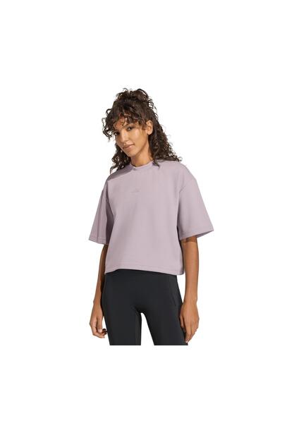 adidas KD2706-K Motıon T-Shirt Γυναικείο T-Shirt Μωβ