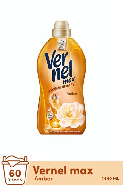 Vernel Max Konsantre Çamaşır Yumuşatıcısı 1440 ML 4'Lü SET