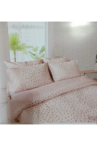 karamanlıhome 100% Cotton Double Bedding Set with Pillowcases as a Gift 200X2...