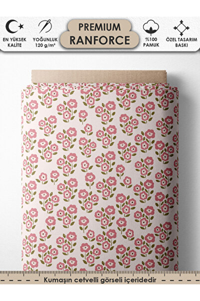 FabricsTown Țesătură Ranforce 100% bumbac 100x240 cm 120 g/m² Imprimare digit...