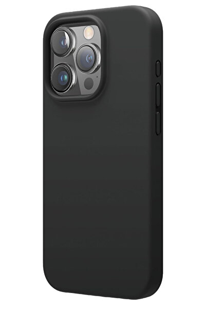 OEM Husa Silicon Soft Touch, Microfibra, Camera Bump, pentru iPhone 15 Plus, ...