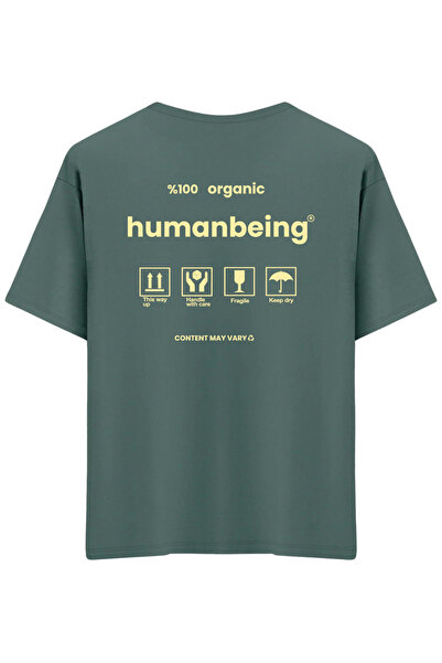 BetterThanCo Om cu imprimeu guler rotund supradimensionat tricou