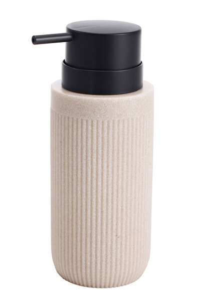 AROW Pietra Lüks Modern Sıvı Sabunluk - Naturel Mermer Görünümlü, 17.4 cm