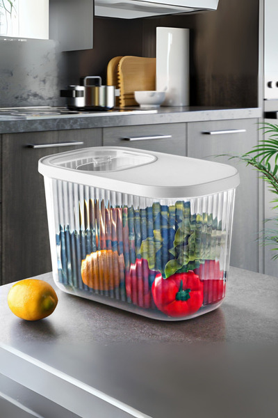 nouray 10Lt Sliding Lid Erzak Detergent Storage Box