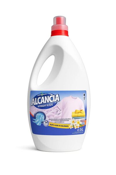 Alcancia Liquid detergent for white and colored laundry, 5L