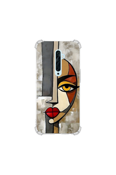 PrintiFy حافظة حماية للزوايا متوافقة مع هاتف اوبو رينو 2z بتصميم Metmorphosis...